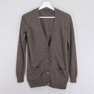 Moda International Silk Cashmere Cardigan Sweater